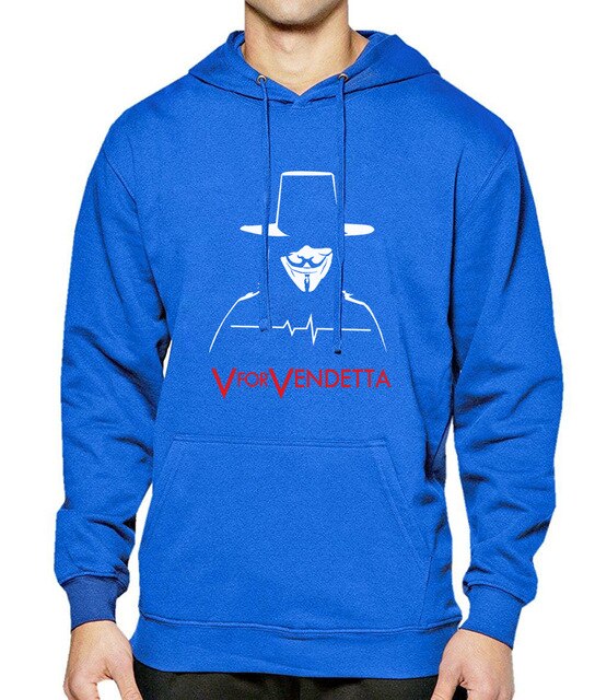 V for Vendetta - Hoody For Men Sweatshirts