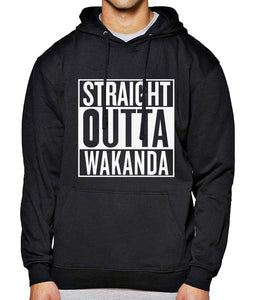 STRAIGHT OUTTA WAKANDA - Hoody For Men Sweatshirts